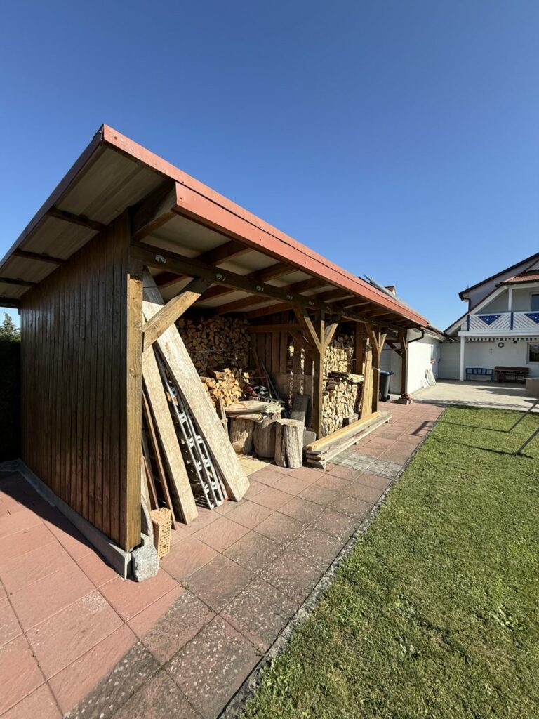 Holzlager