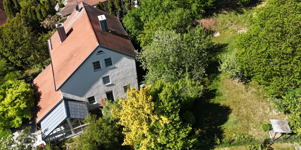 Drohne Garten